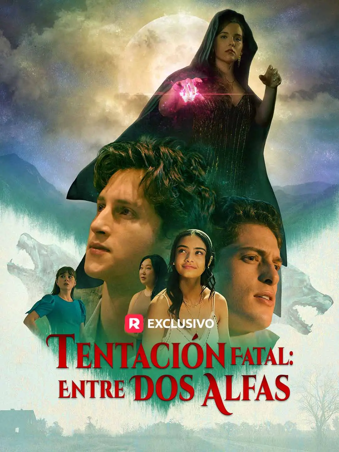 Portada de la miniserie Tentación Fatal: Entre Dos Alfas