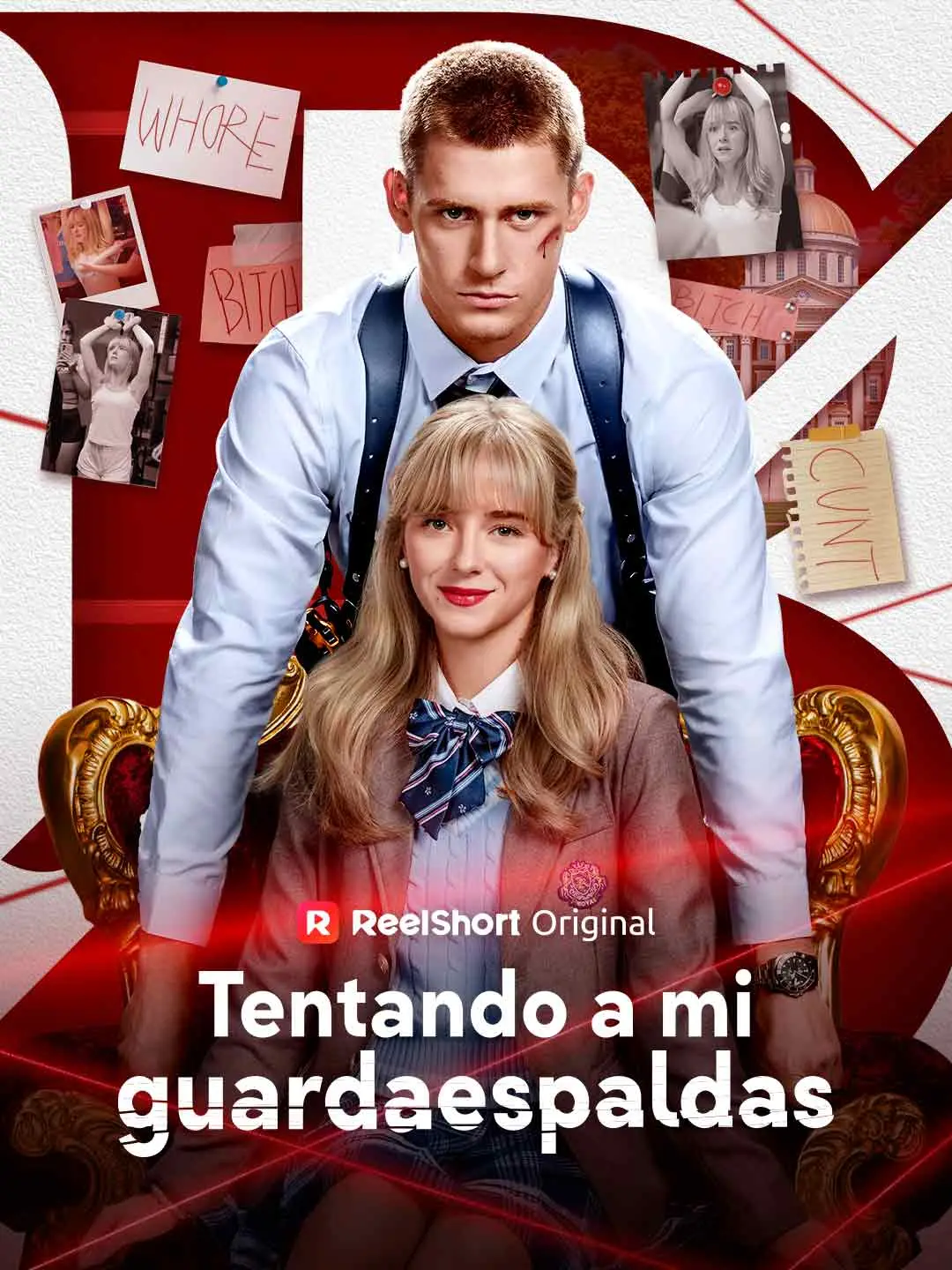 Portada de la miniserie Tentando a mi guardaespaldas