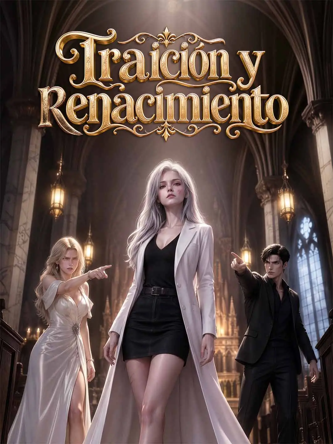 Portada de la miniserie Traición y renacimiento