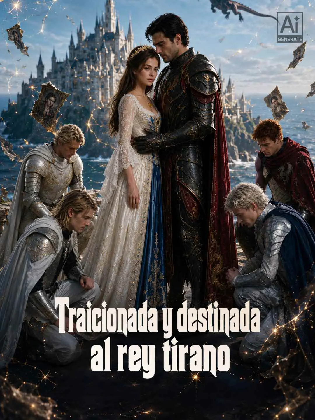 Portada de la miniserie Traicionada y destinada al rey tirano