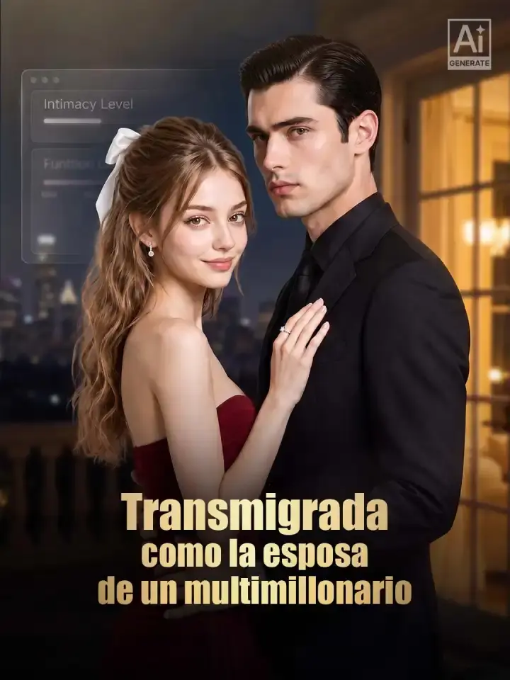 Portada de la miniserie Transmigrada como la esposa de un multimillonario
