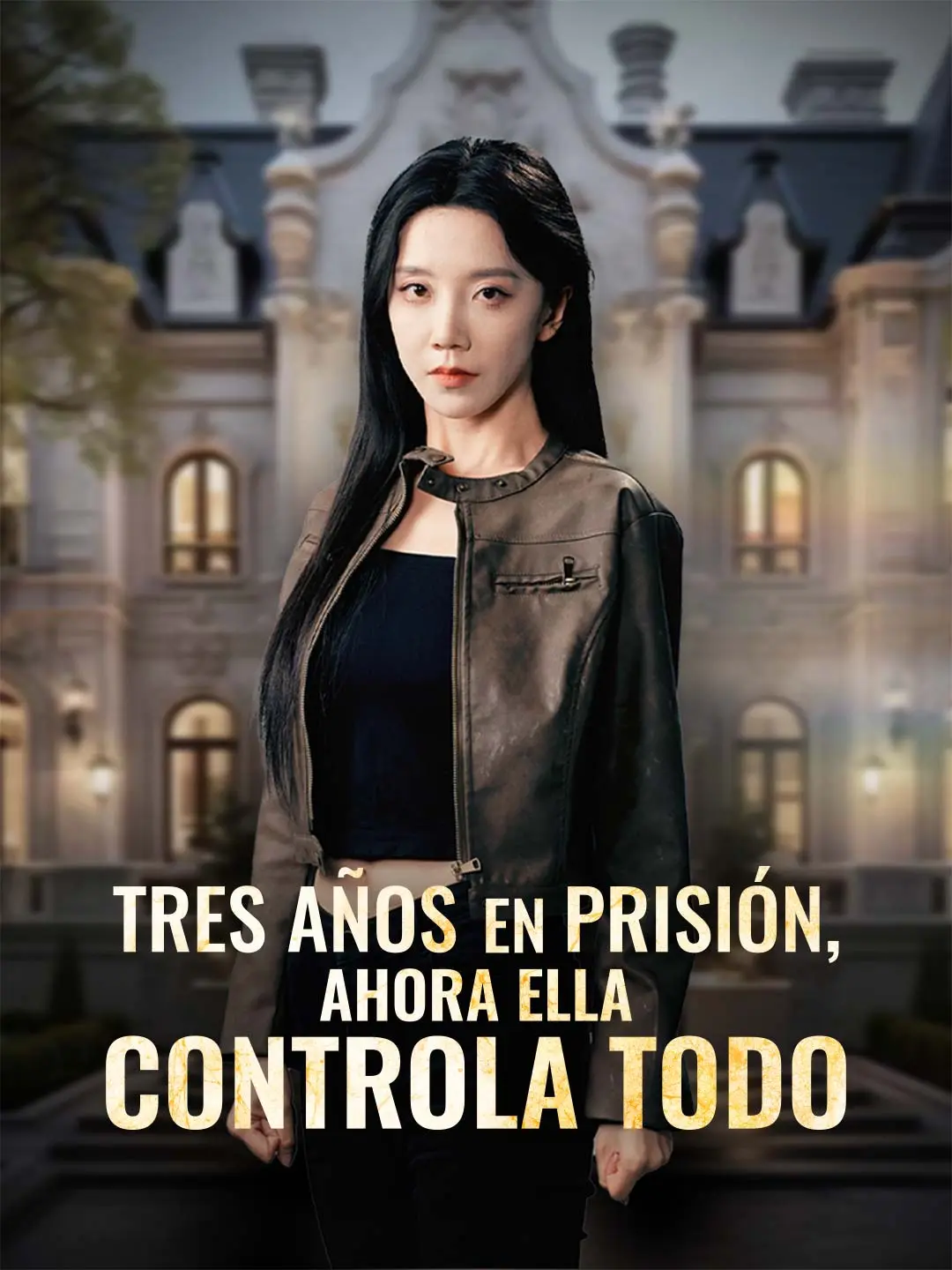 Portada de la miniserie Tres años en prisión, ahora ella controla todo