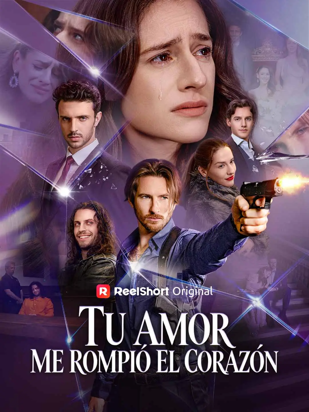 Portada de la miniserie Tu amor me rompió el corazón