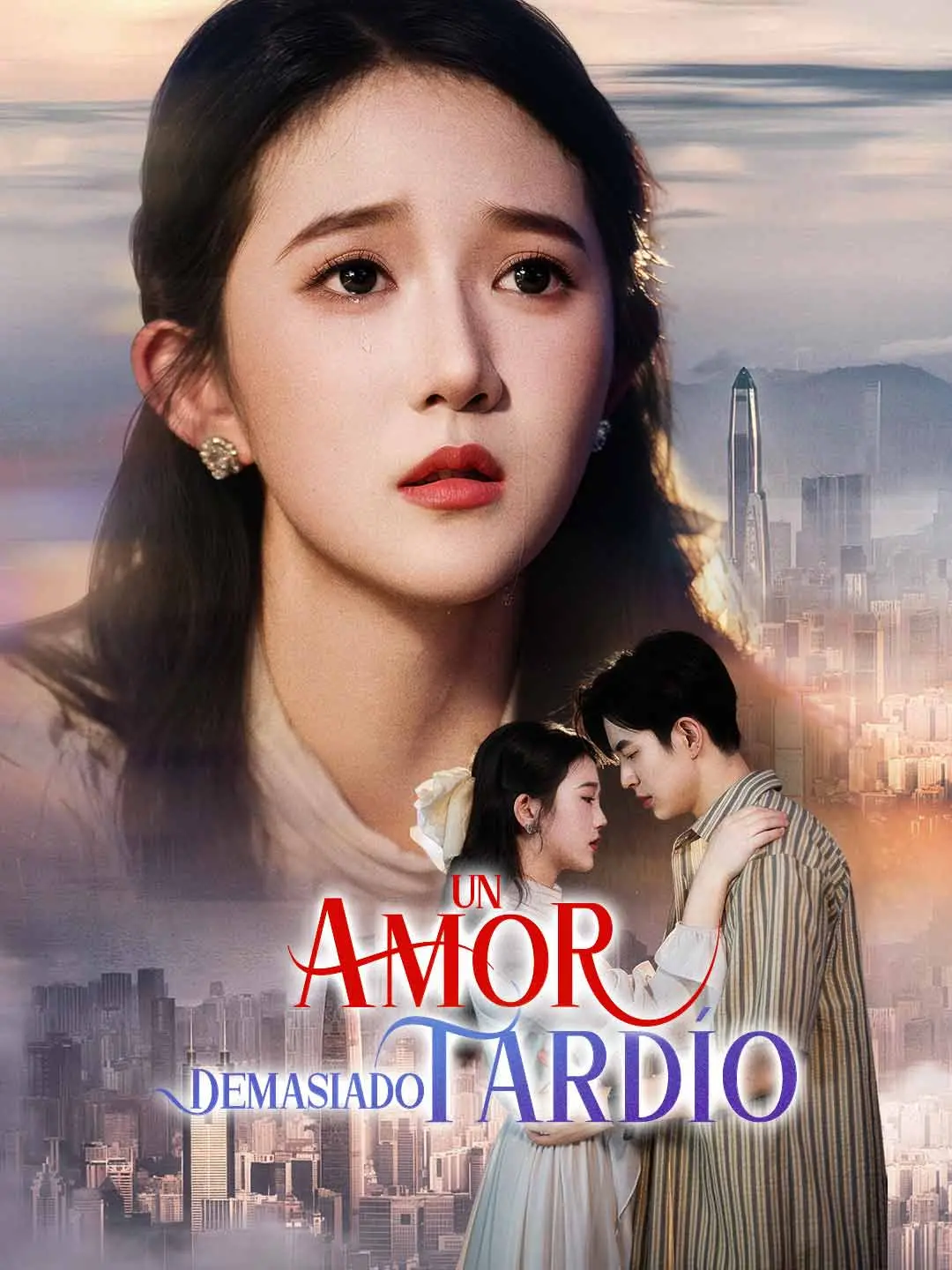 Capa da minissérie Un Amor Demasiado Tardío