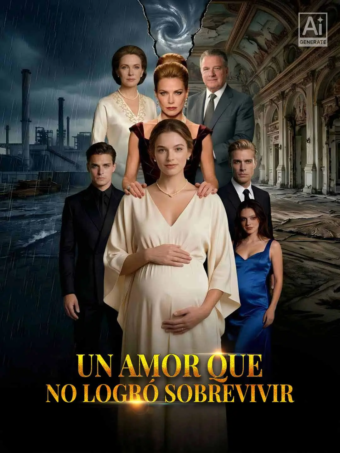 Portada de la miniserie Un amor que no logró sobrevivir