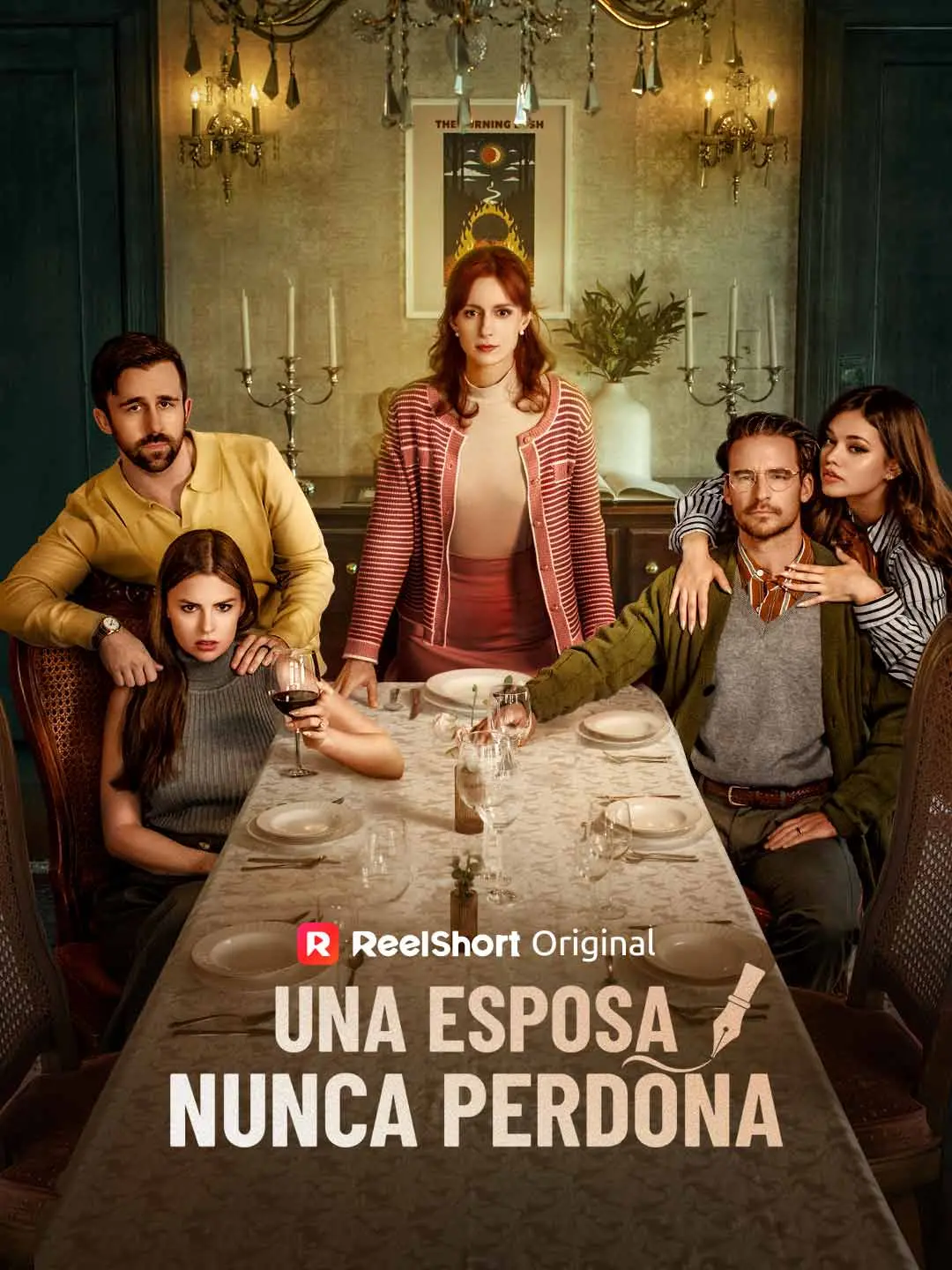 Portada de la miniserie Una Esposa Nunca Olvida