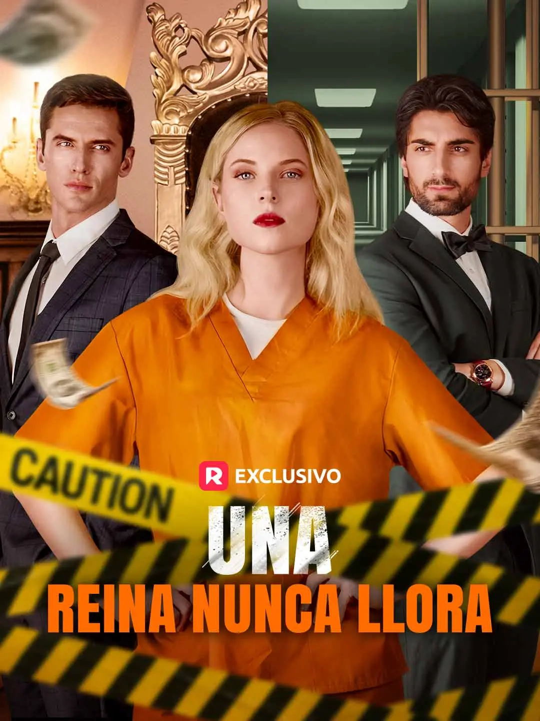 Portada de la miniserie Una Reina Nunca Llora