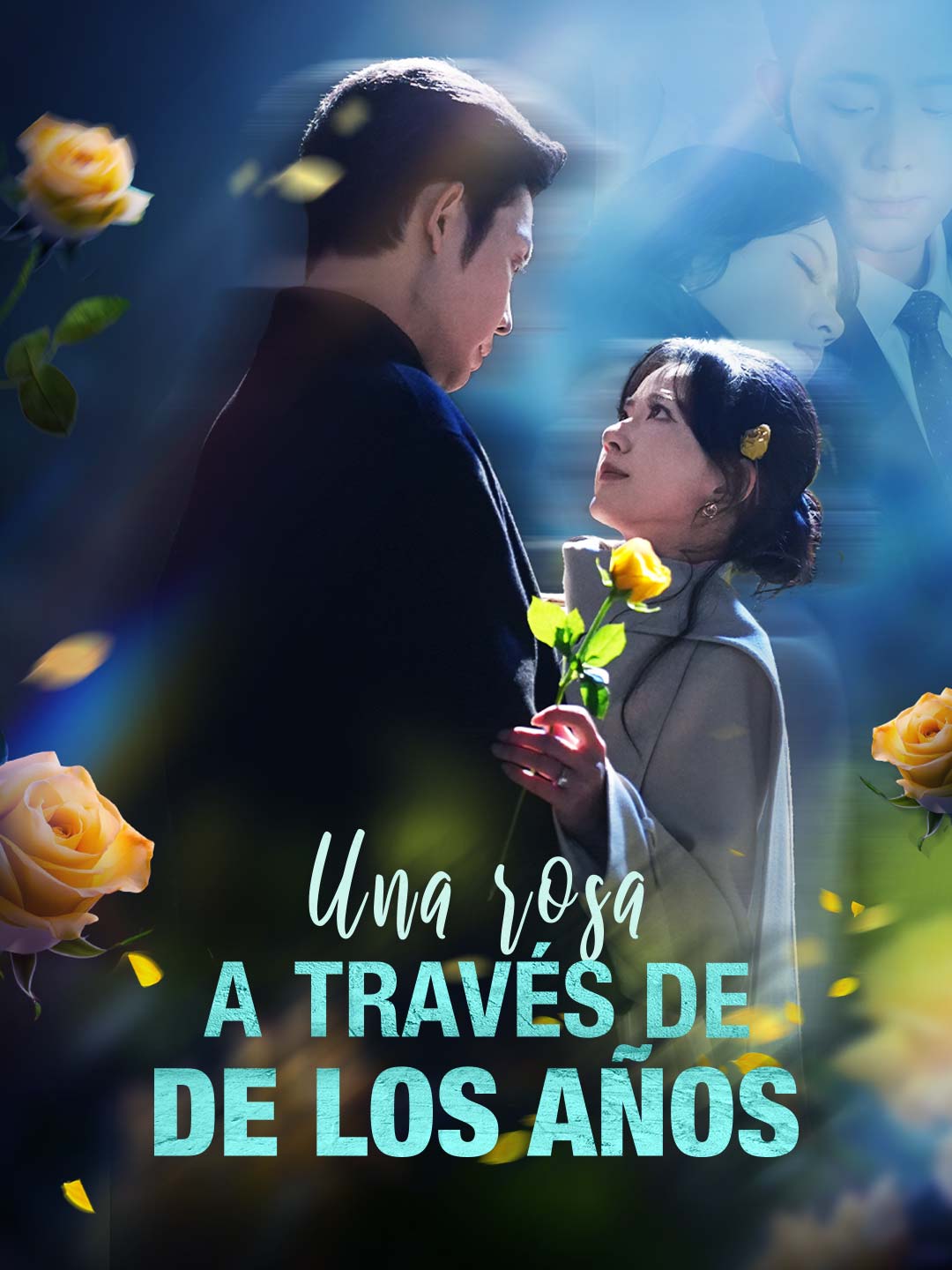 Portada de la miniserie Una rosa a través de los años