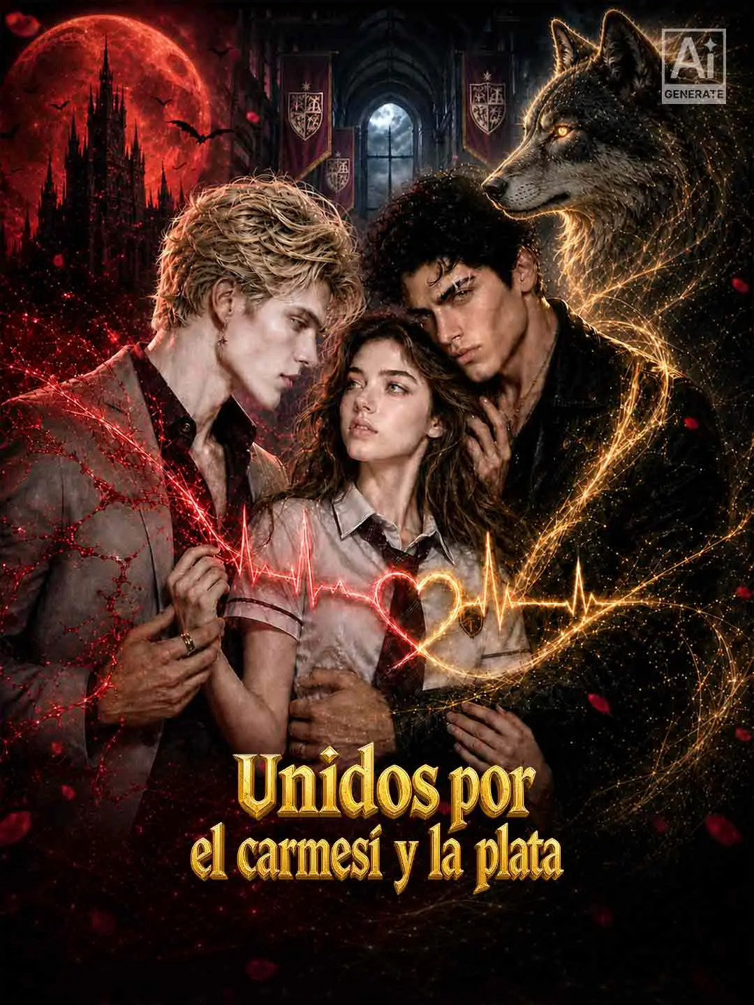 Capa da minissérie Unidos por el carmesí y la plata