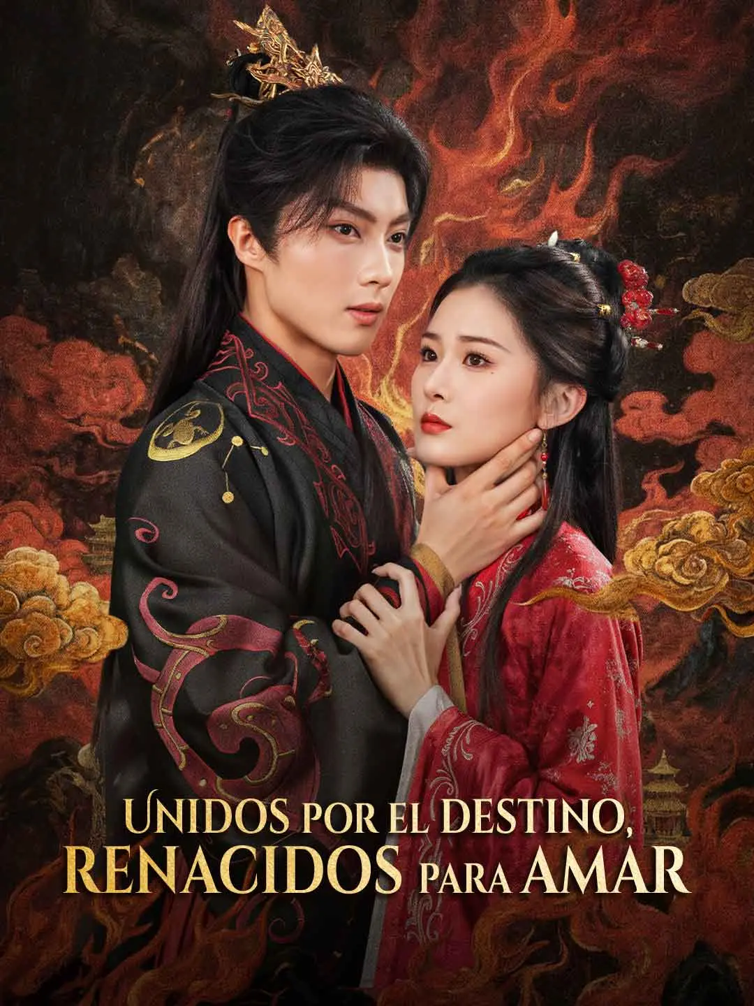 Portada de la miniserie Unidos por el destino, renacidos para amar