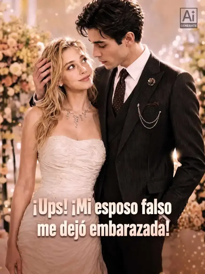 Portada de la miniserie ¡Ups! ¡Mi esposo falso me dejó embarazada!