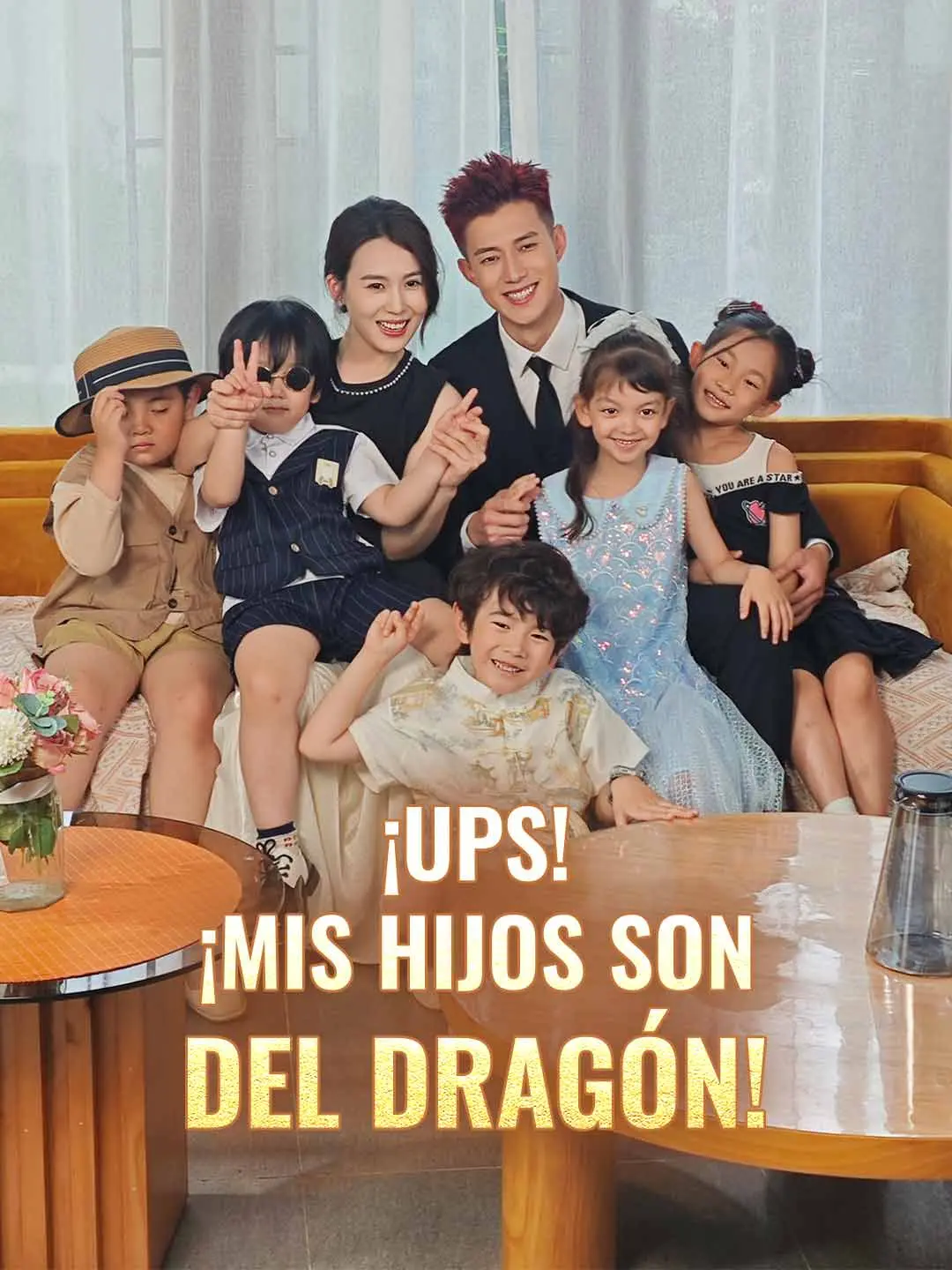 Portada de la miniserie ¡Ups! ¡Mis hijos son del dragón!