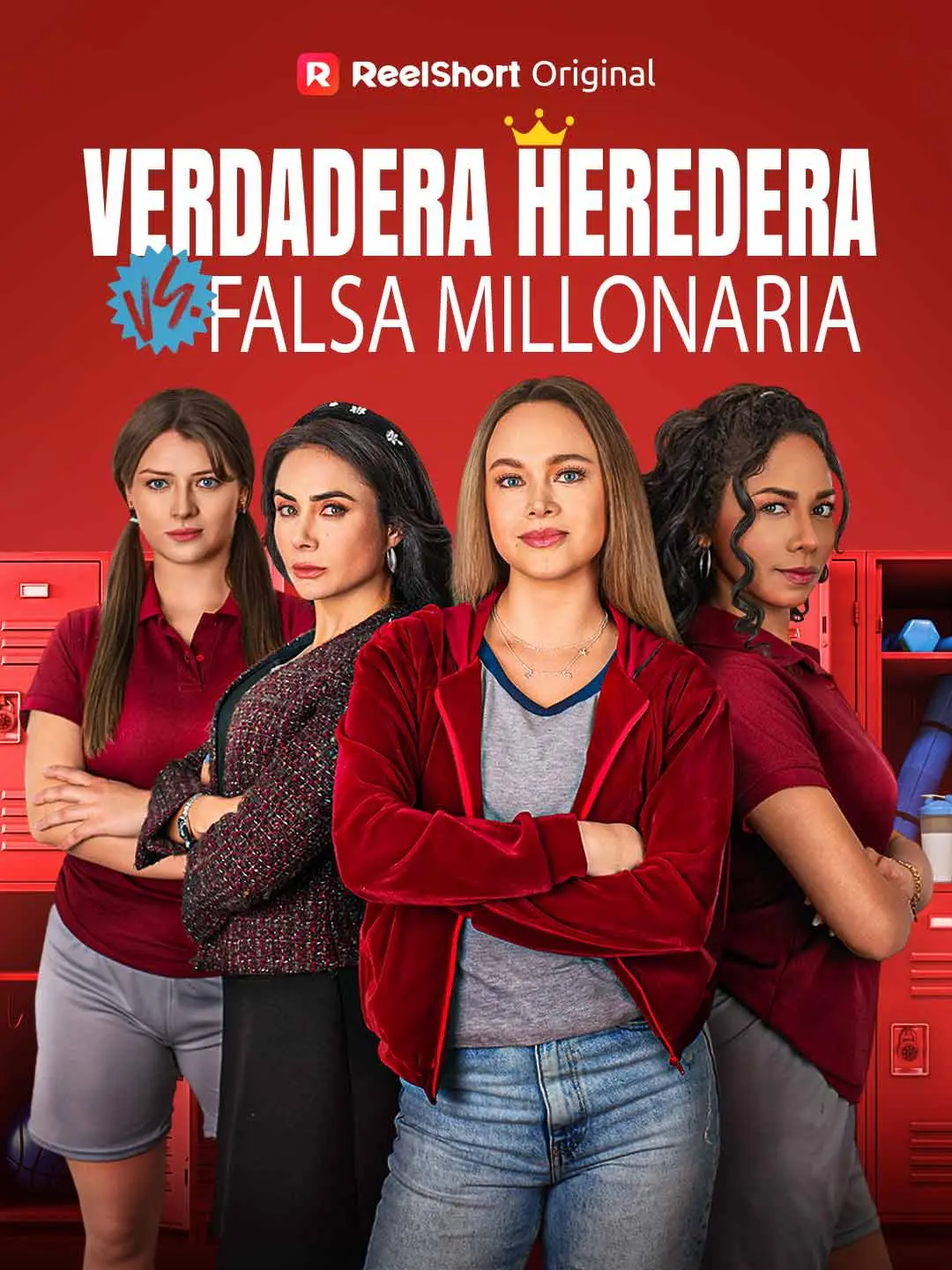 Portada de la miniserie Verdadera heredera vs Falsa millonaria