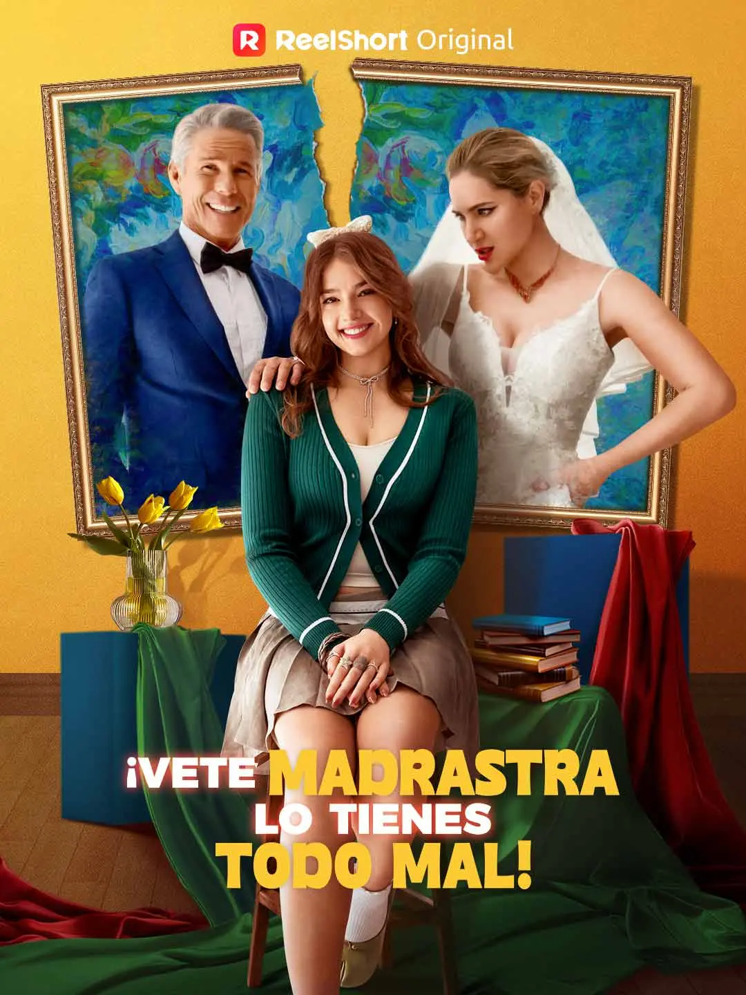 Portada de la miniserie ¡Vete madrastra, lo tienes todo mal!