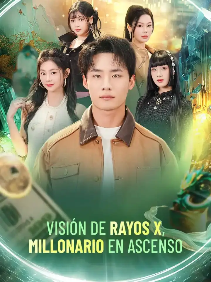 Portada de la miniserie Visión de rayos X, millonario en ascenso