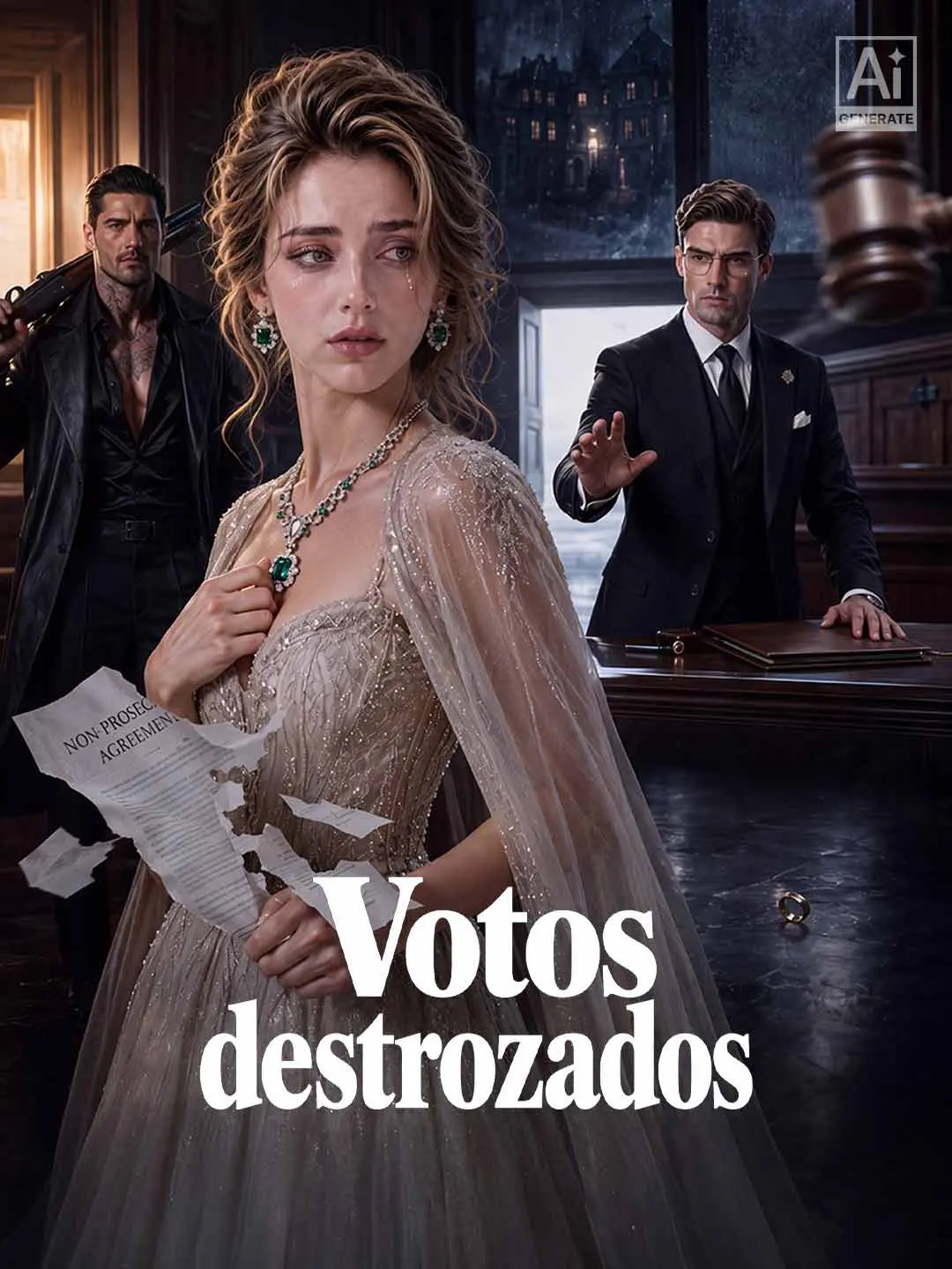 Portada de la miniserie Votos destrozados