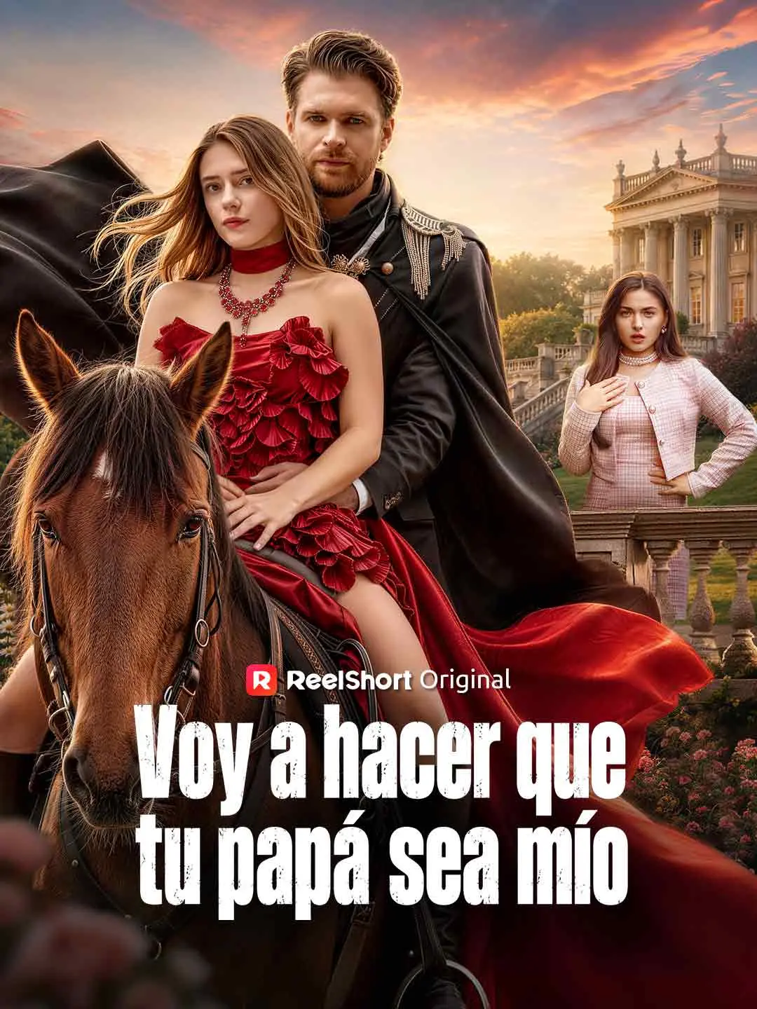 Portada de la miniserie Voy a hacer que tu papá sea mío