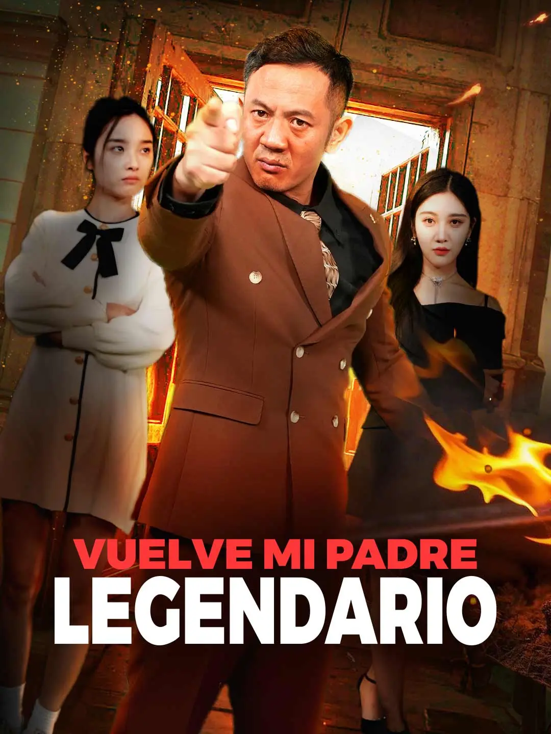 Portada de la miniserie Vuelve mi Padre Legendario